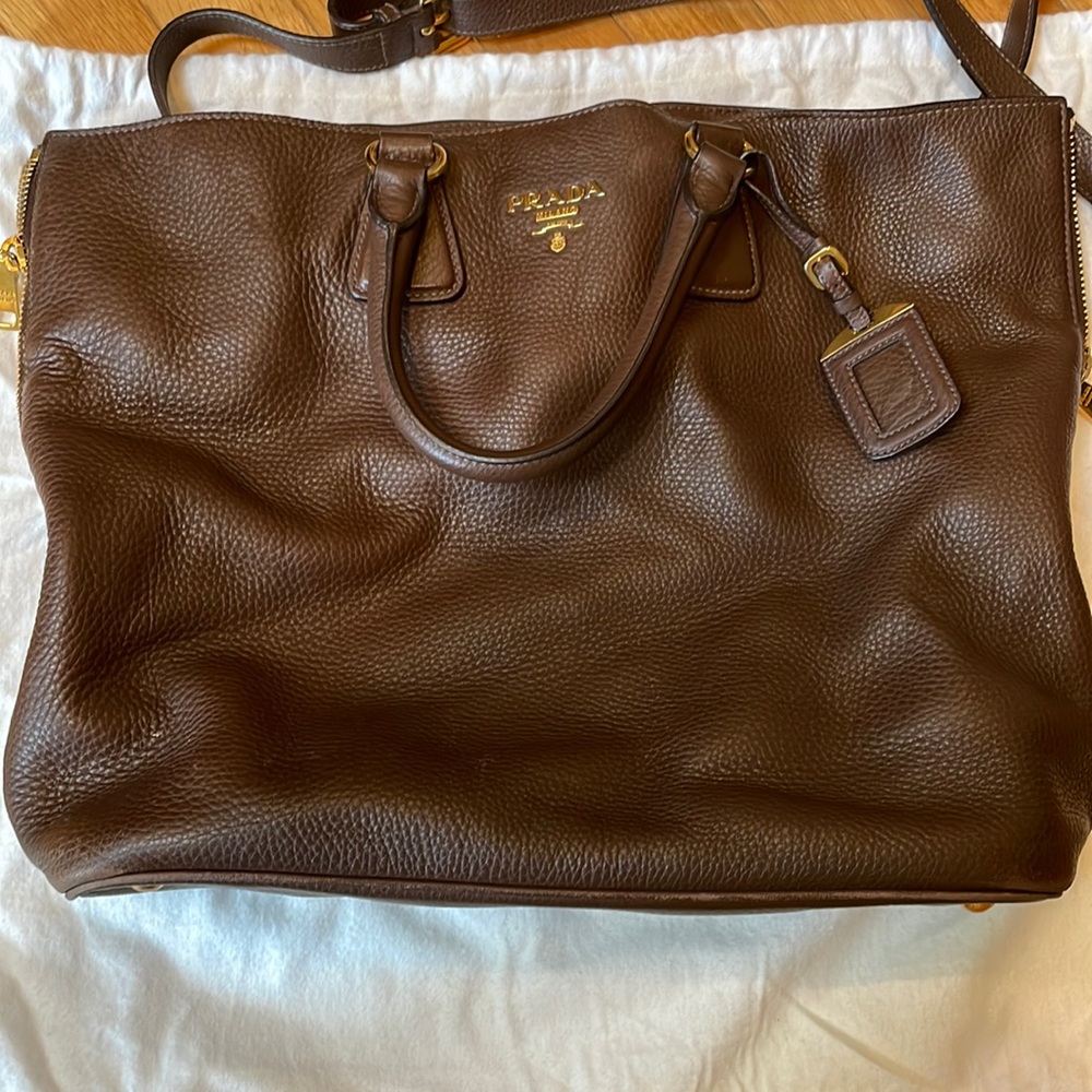 Prada Leather Tote